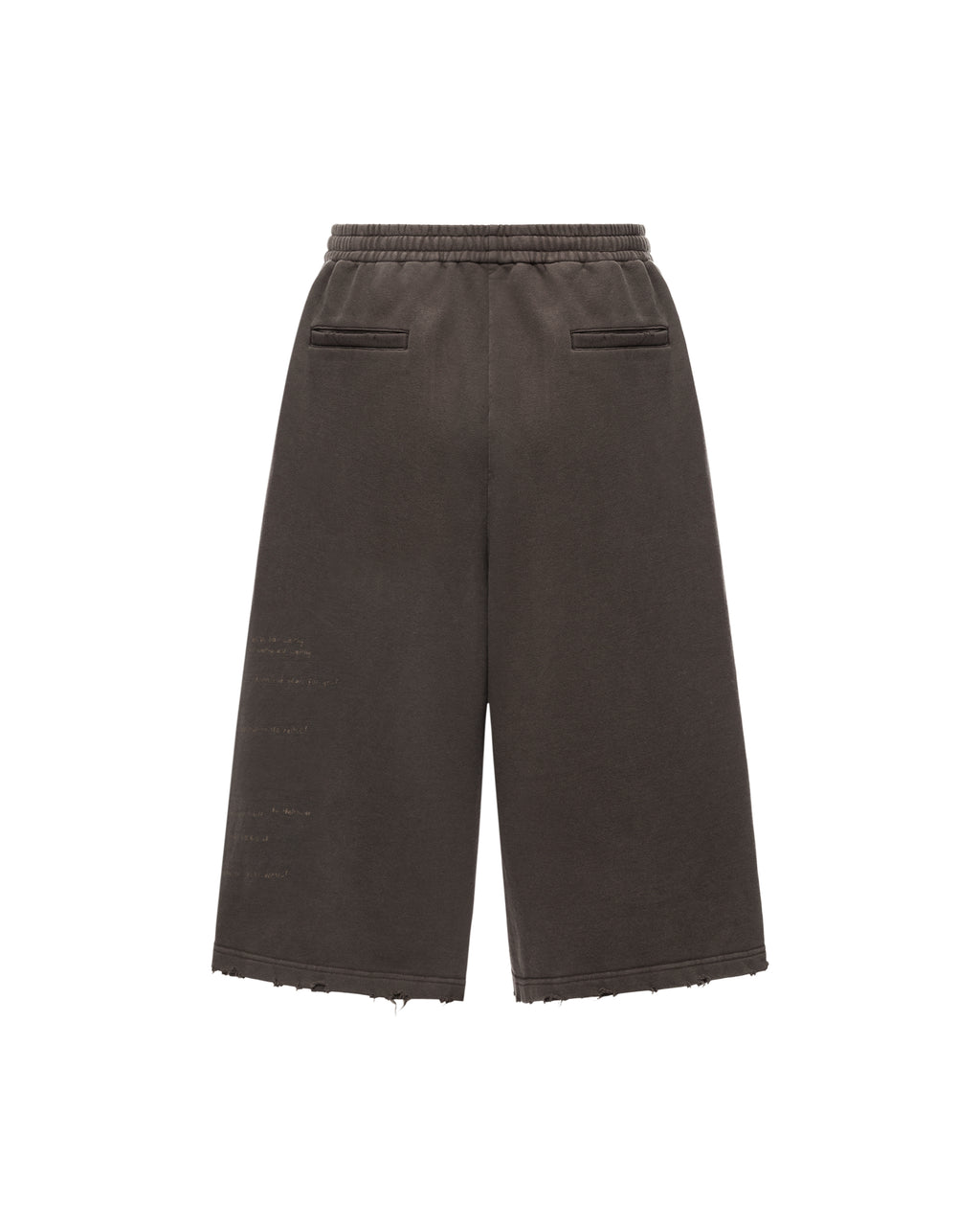 BAGGY CROPPED SWEATPANTS