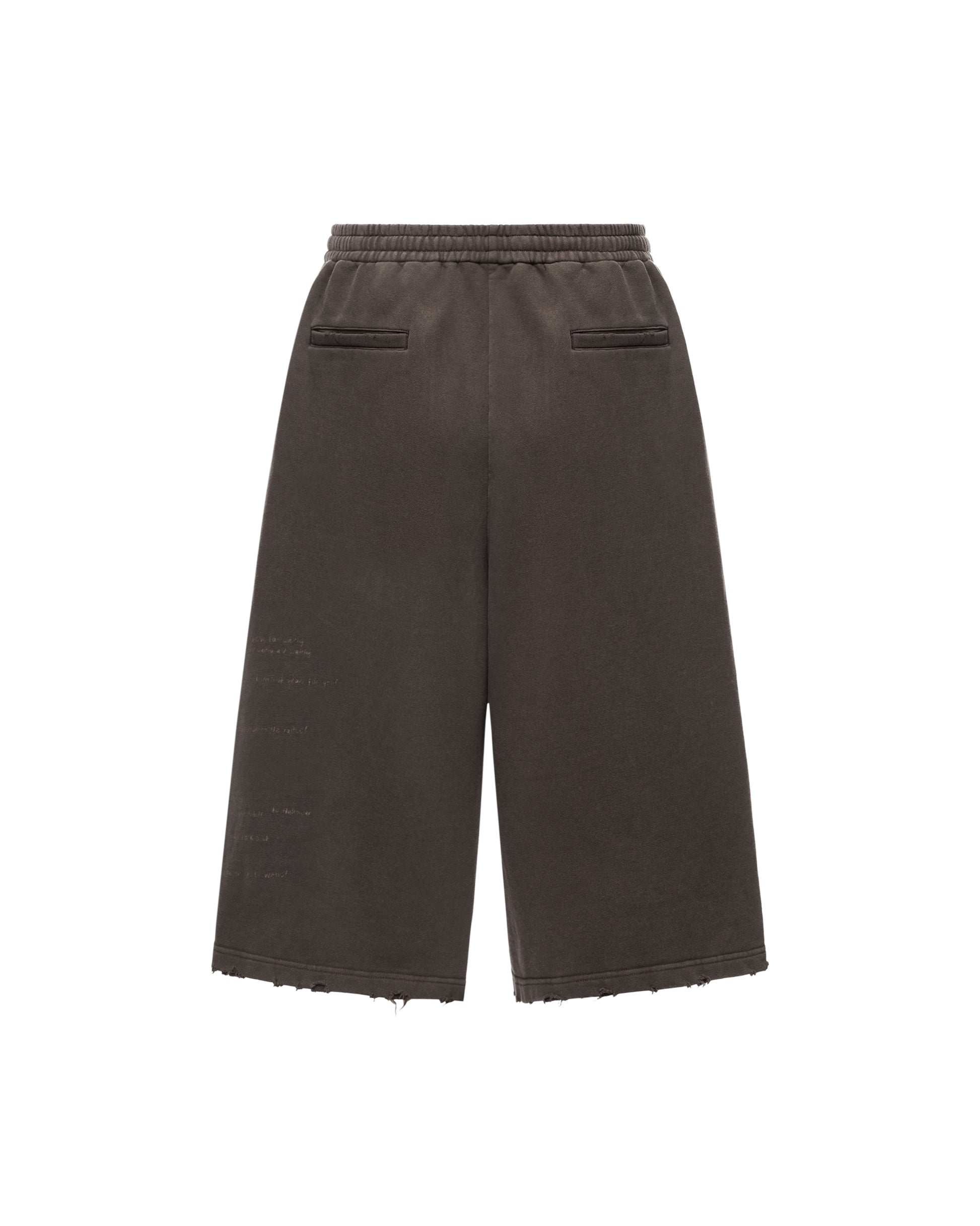 BAGGY CROPPED SWEATPANTS